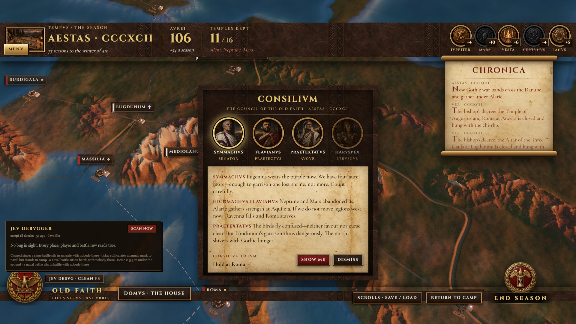 Vow of the Old Gods: a moment in the game (4 of 4)