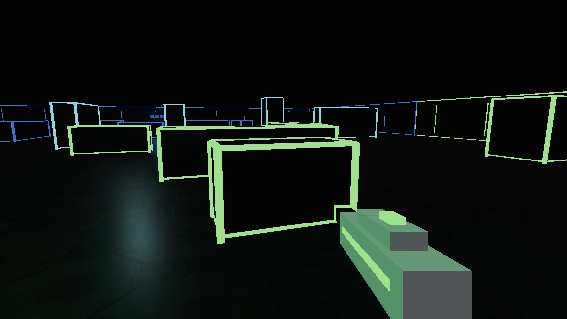 Laser Tag Arena: a moment in the game (1 of 1)