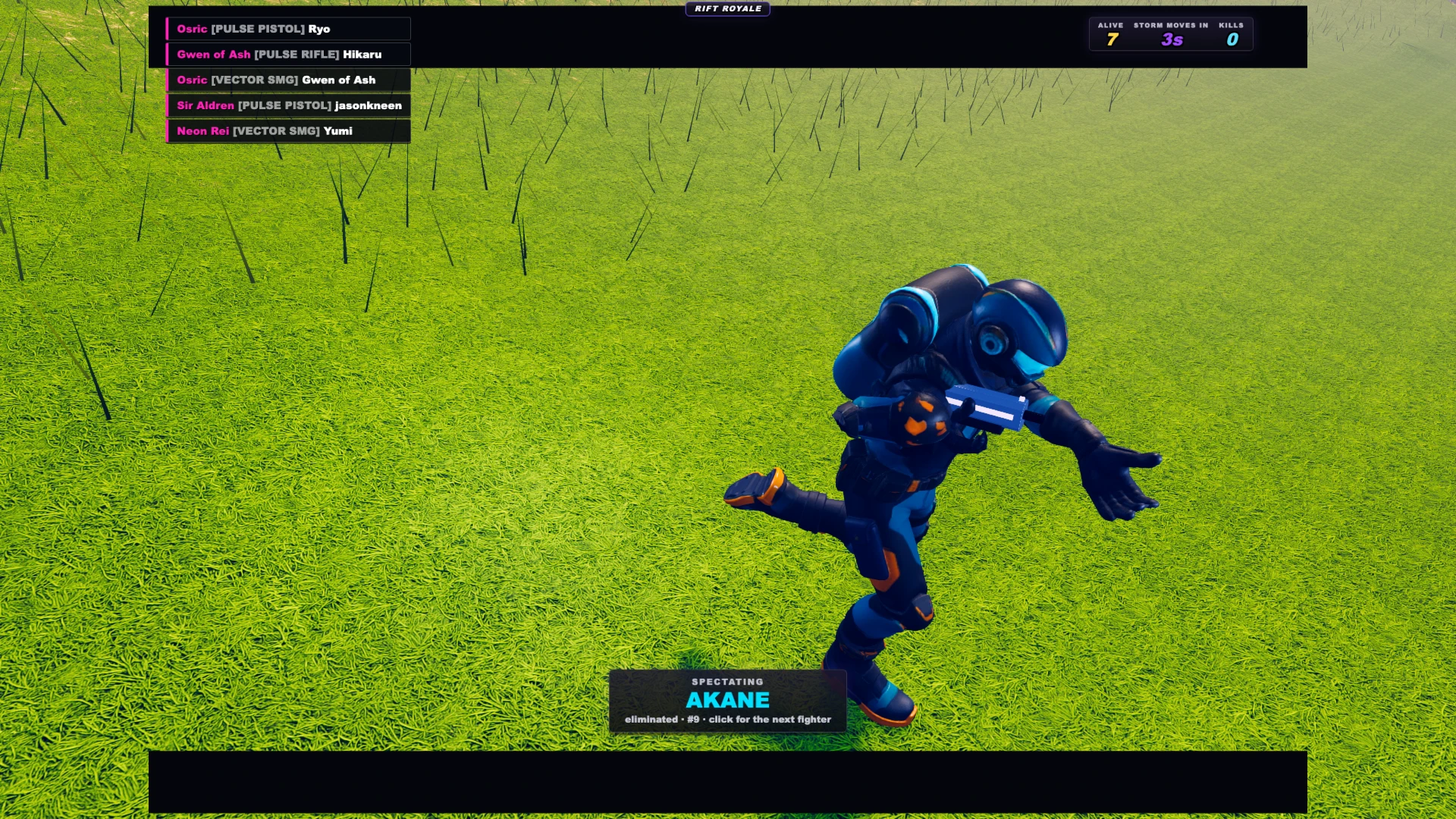 OASIS: Realm Collision: a moment in the game (1 of 1)