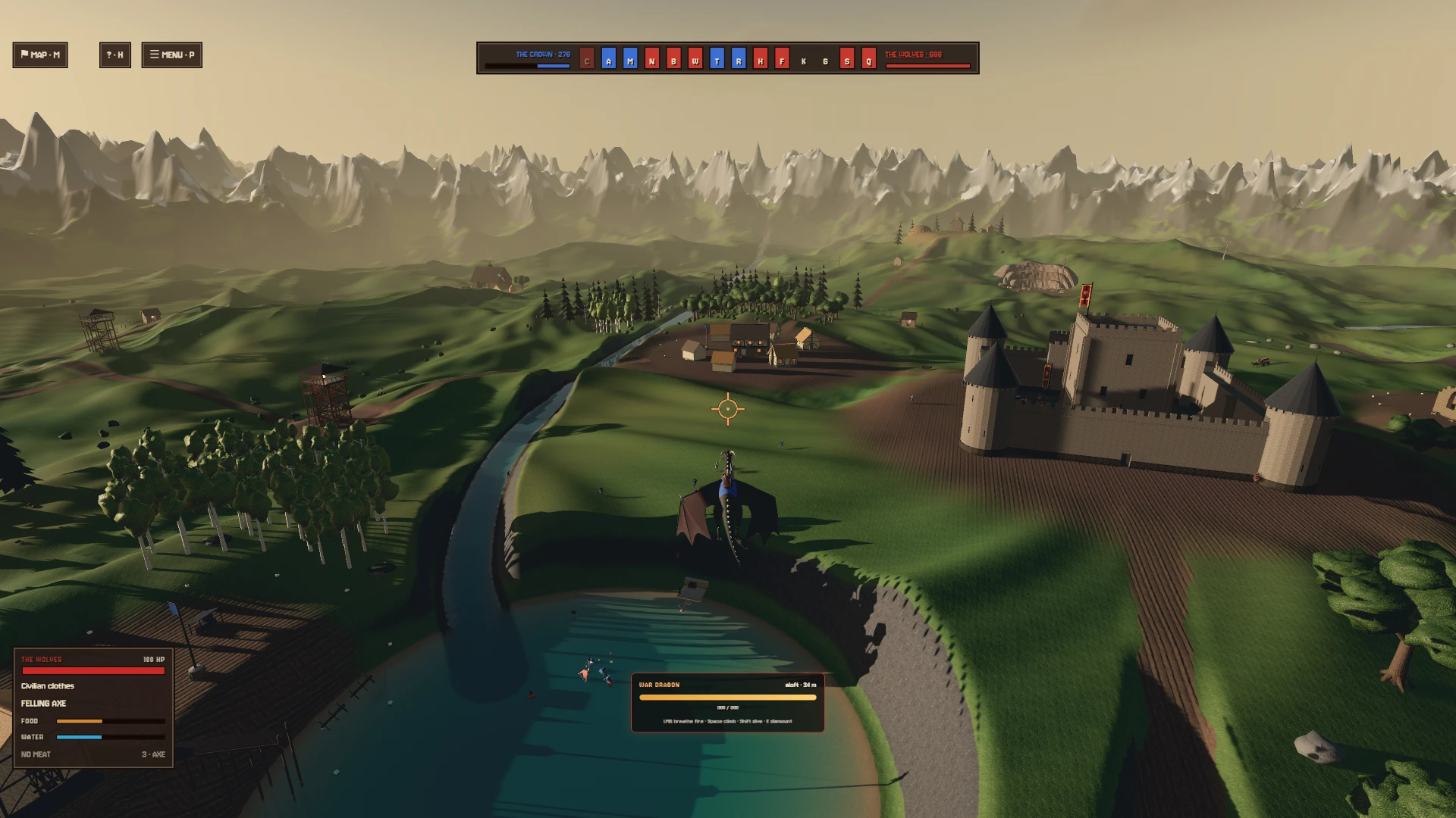 Medieval Arma: a moment in the game (1 of 3)