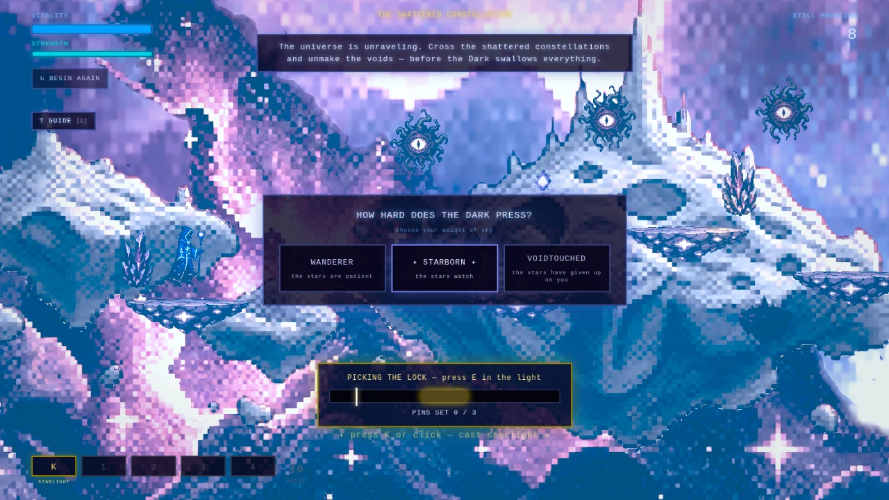 Starfall: a moment in the game (1 of 8)