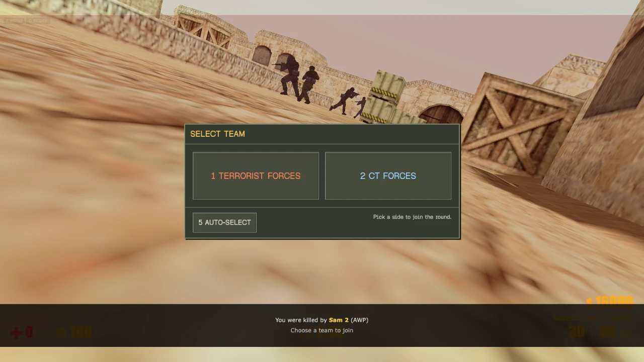 Counter-Strike: Spawn: a moment in the game (7 of 8)