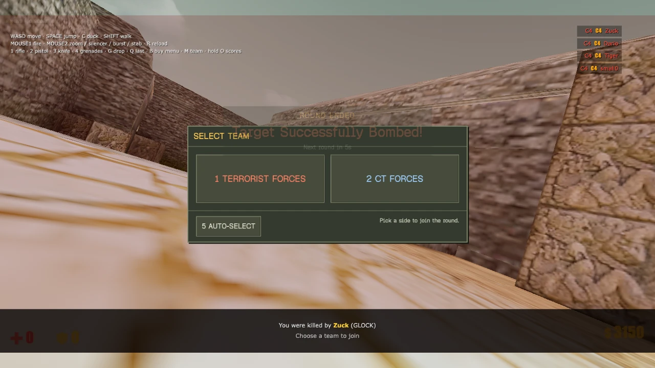 Counter-Strike: Spawn: a moment in the game (2 of 8)