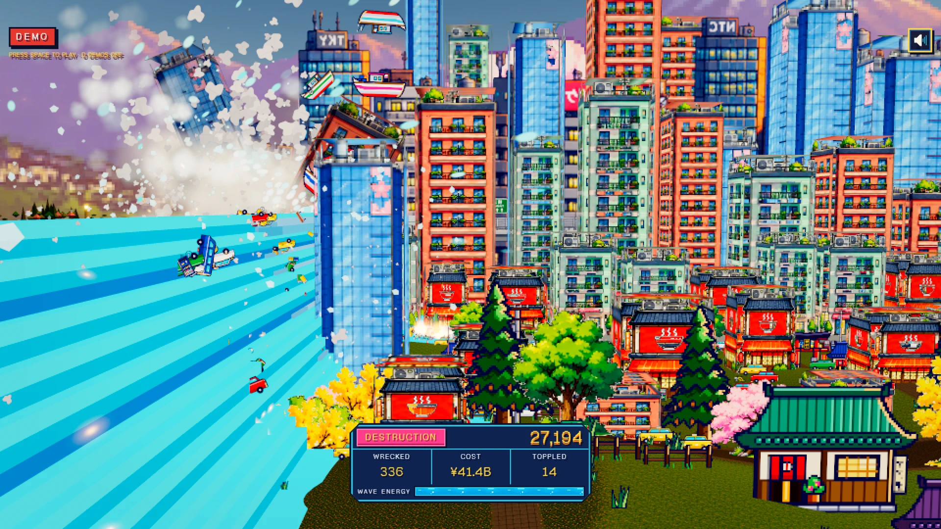 Tokyo Splashdown: a moment in the game (1 of 1)