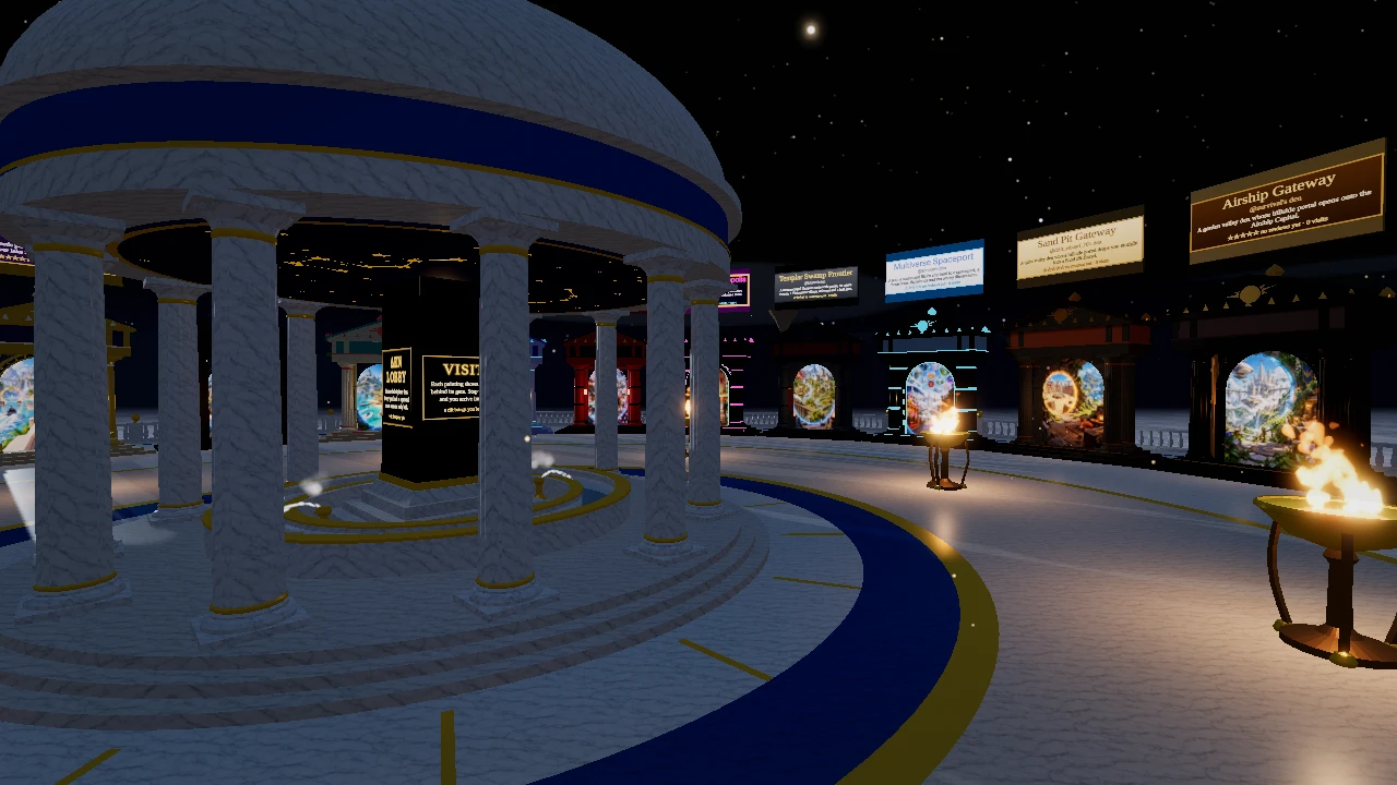Den Lobby: a moment in the game (3 of 4)