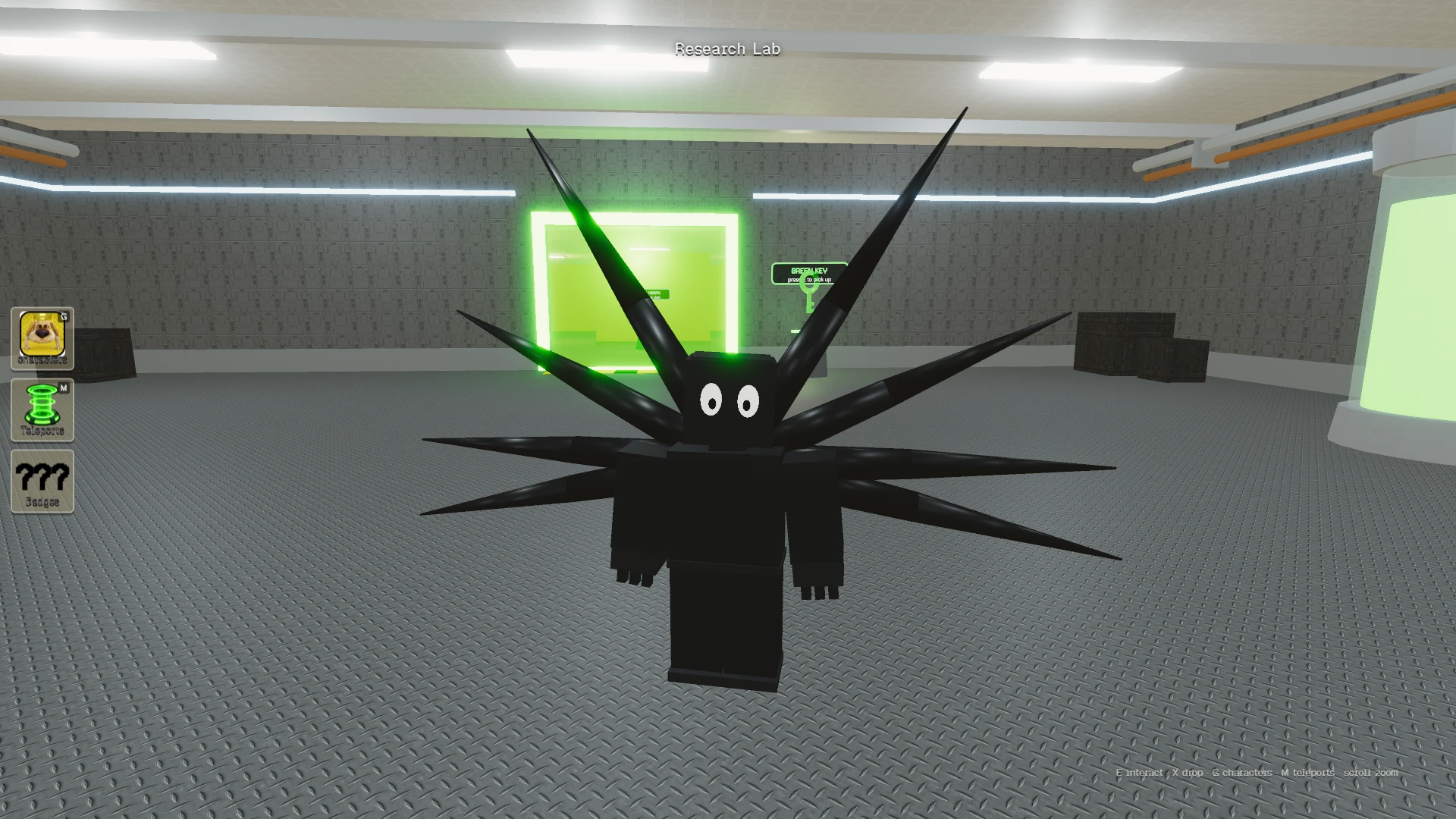 Backrooms Morphs Spawn: a moment in the game (1 of 2)