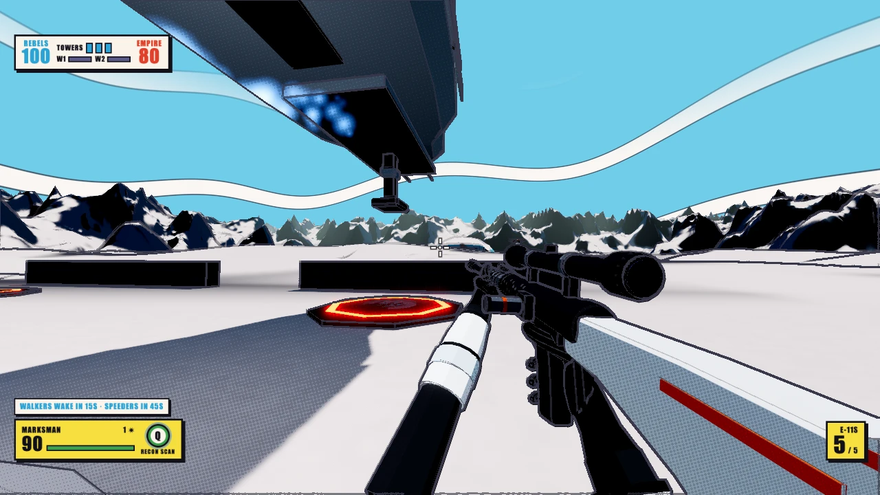 Star Wars: Battle For Hoth: a moment in the game (3 of 4)
