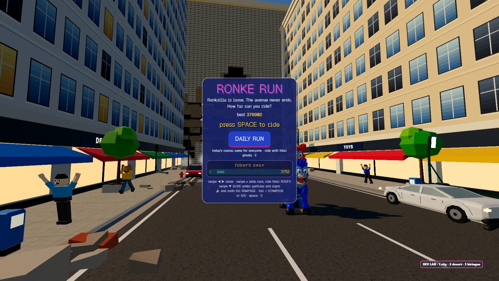 Ronke Run: a moment in the game (1 of 8)