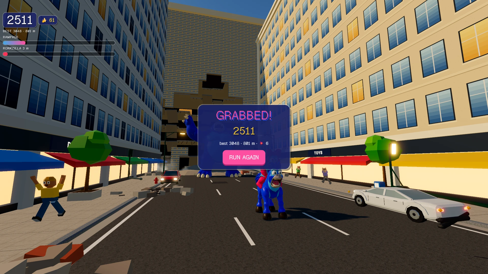 Ronke Run: a moment in the game (2 of 3)