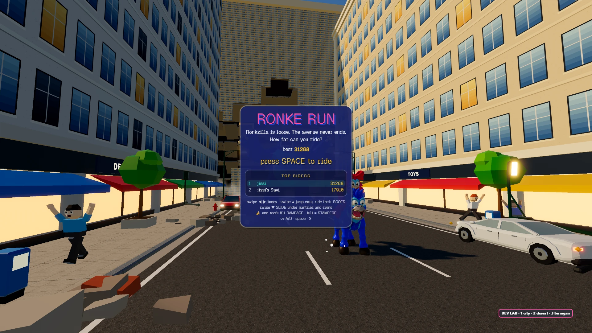 Ronke Run: a moment in the game (8 of 8)