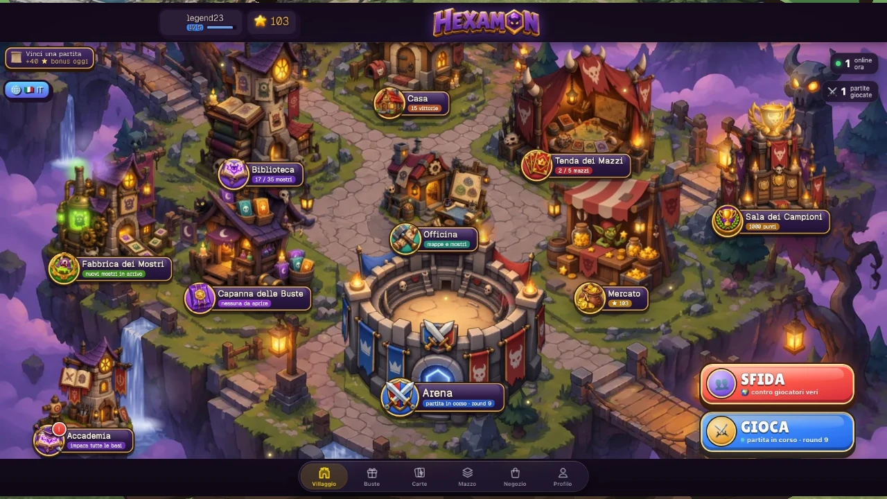 HEXAMON: a moment in the game (5 of 8)