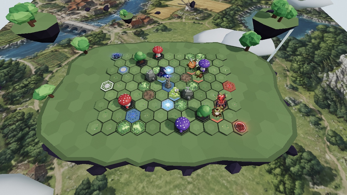 HEXAMON: a moment in the game (1 of 8)