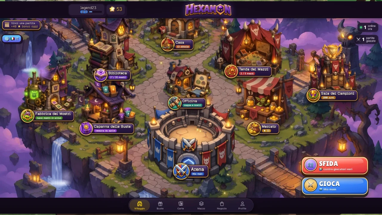 HEXAMON: a moment in the game (7 of 8)