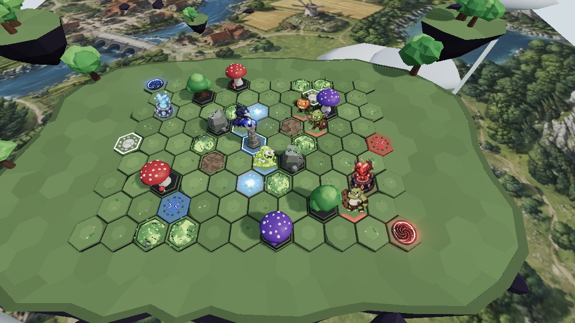 HEXAMON: a moment in the game (2 of 8)
