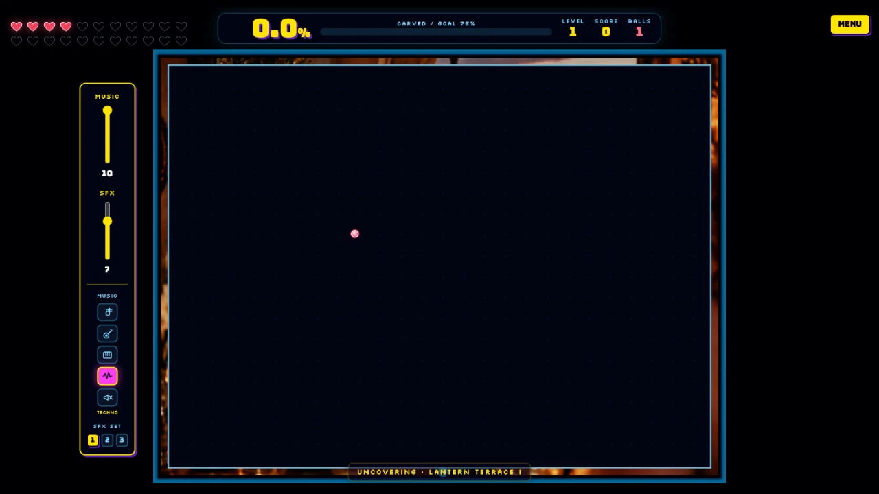 Canvas Cutter: a moment in the game (1 of 6)