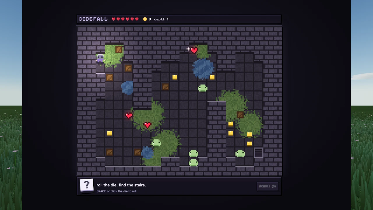 Dicefall: a moment in the game (1 of 1)