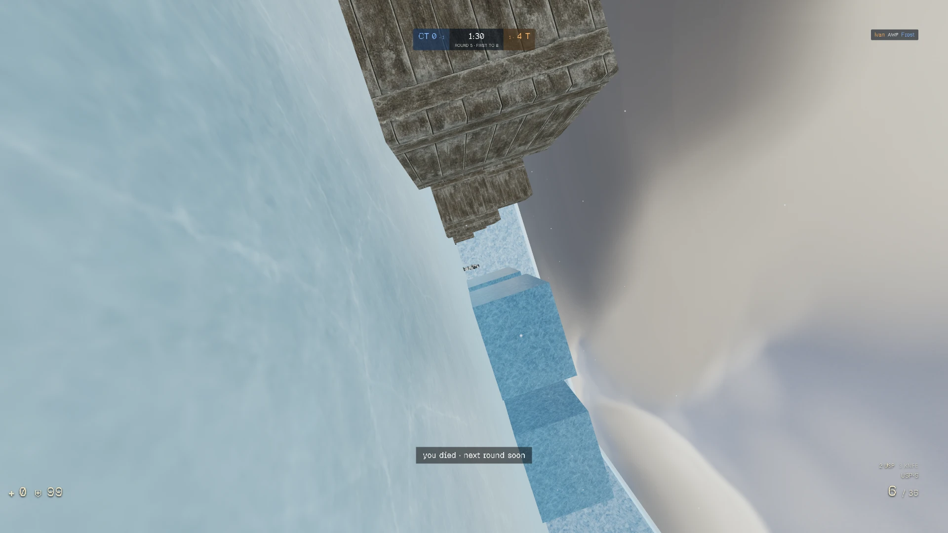 Ice World: a moment in the game (1 of 1)