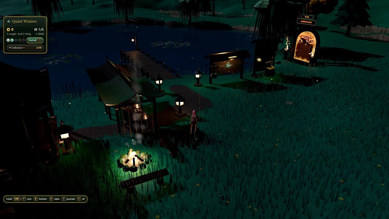 Quiet Waters: a moment in the game (2 of 2)