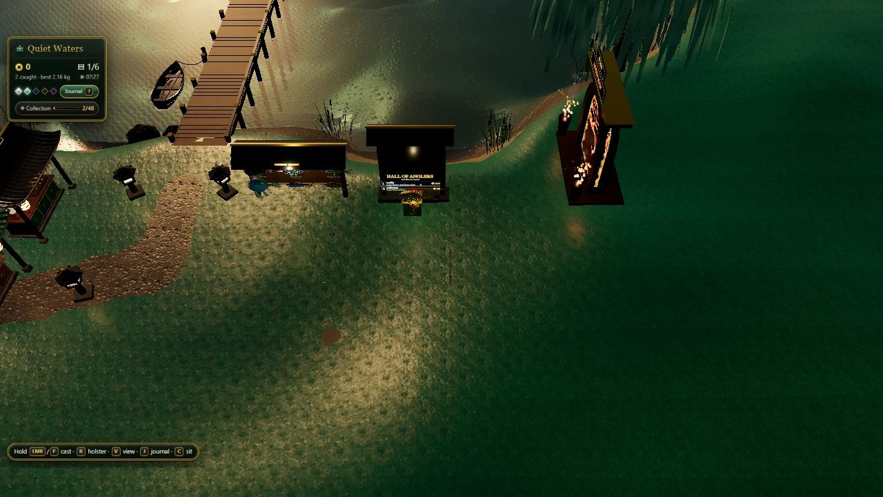 Quiet Waters: a moment in the game (1 of 2)