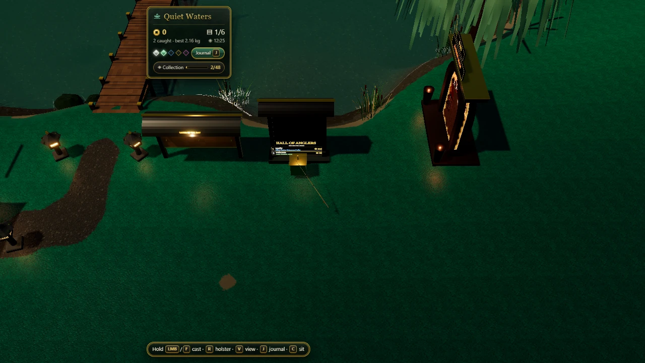 Quiet Waters: a moment in the game (1 of 2)
