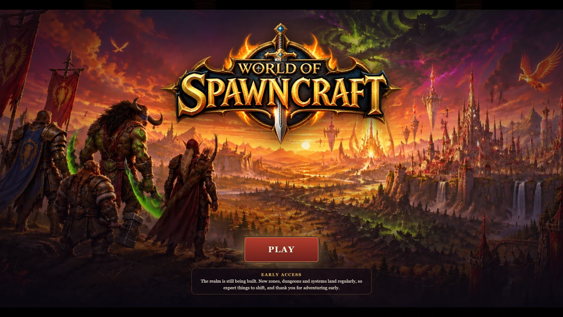 World of Spawncraft: a moment in the game (8 of 8)