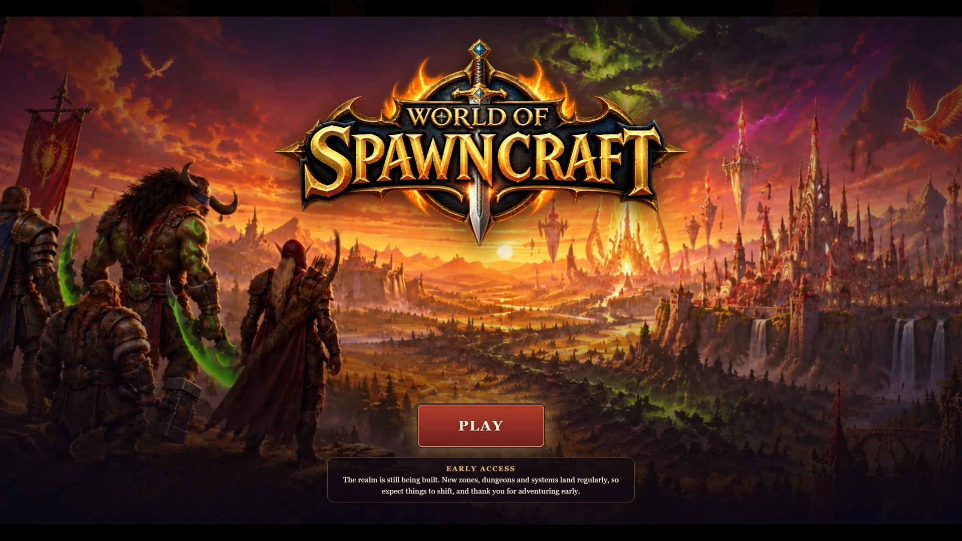 World of Spawncraft: a moment in the game (5 of 8)