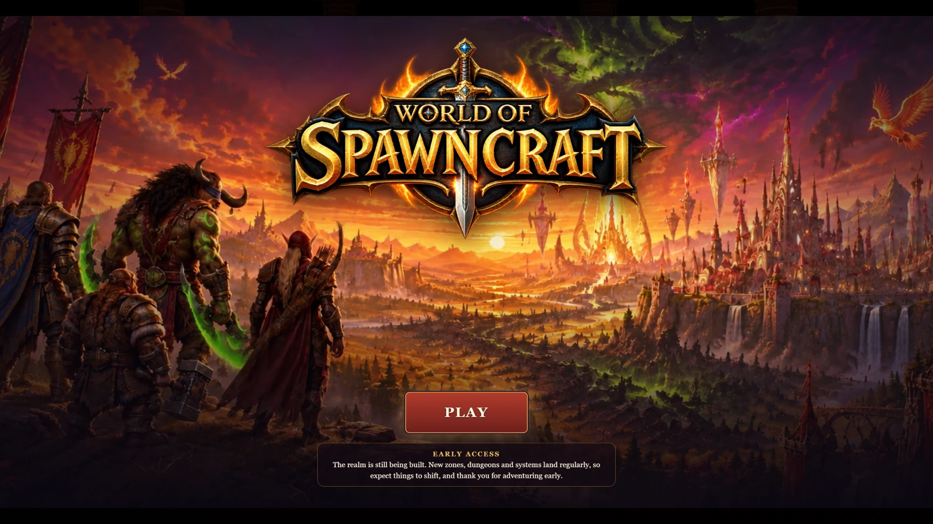 World of Spawncraft: a moment in the game (7 of 8)