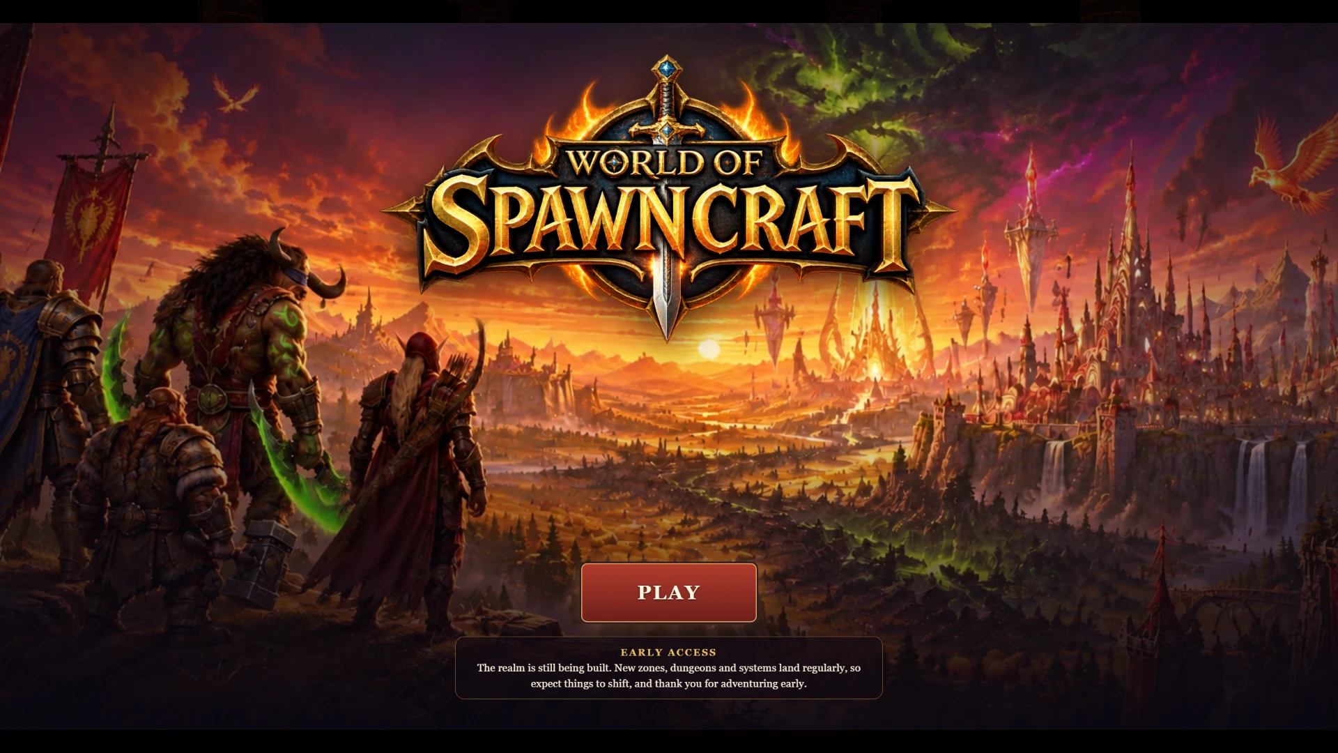 World of Spawncraft: a moment in the game (3 of 8)