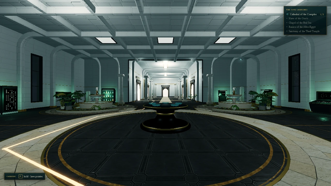 The Light in the Temple: a moment in the game (1 of 2)