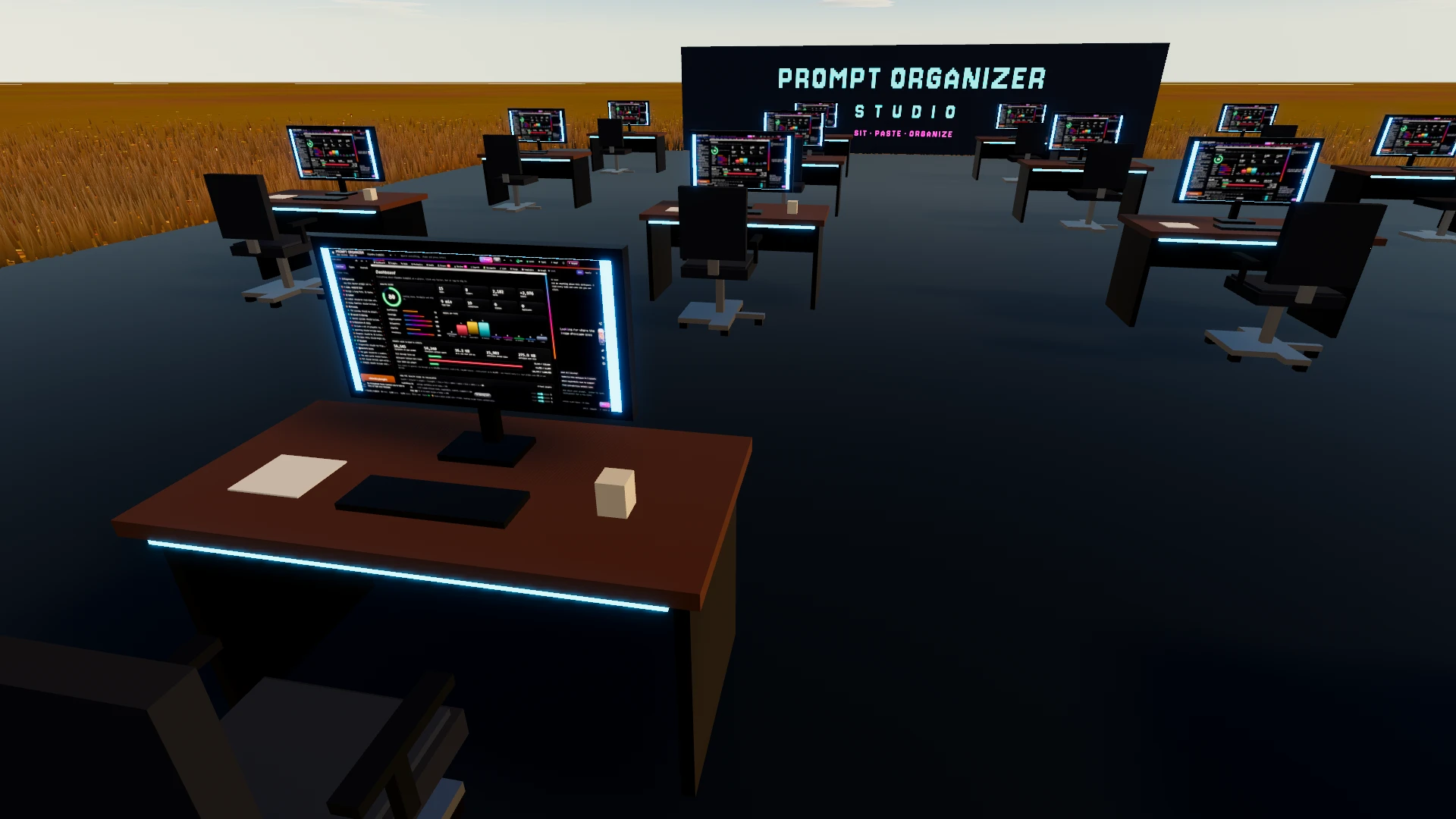Prompt Organizer Studio Tool: a moment in the game (1 of 1)