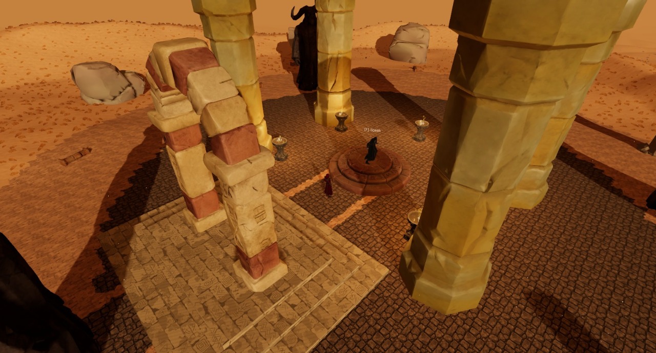 Trials of Cinderborn: a moment in the game (7 of 8)