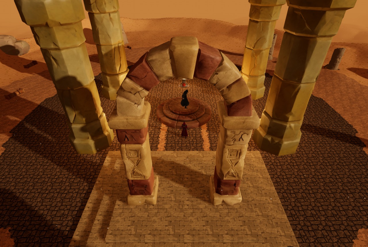 Trials of Cinderborn: a moment in the game (2 of 8)