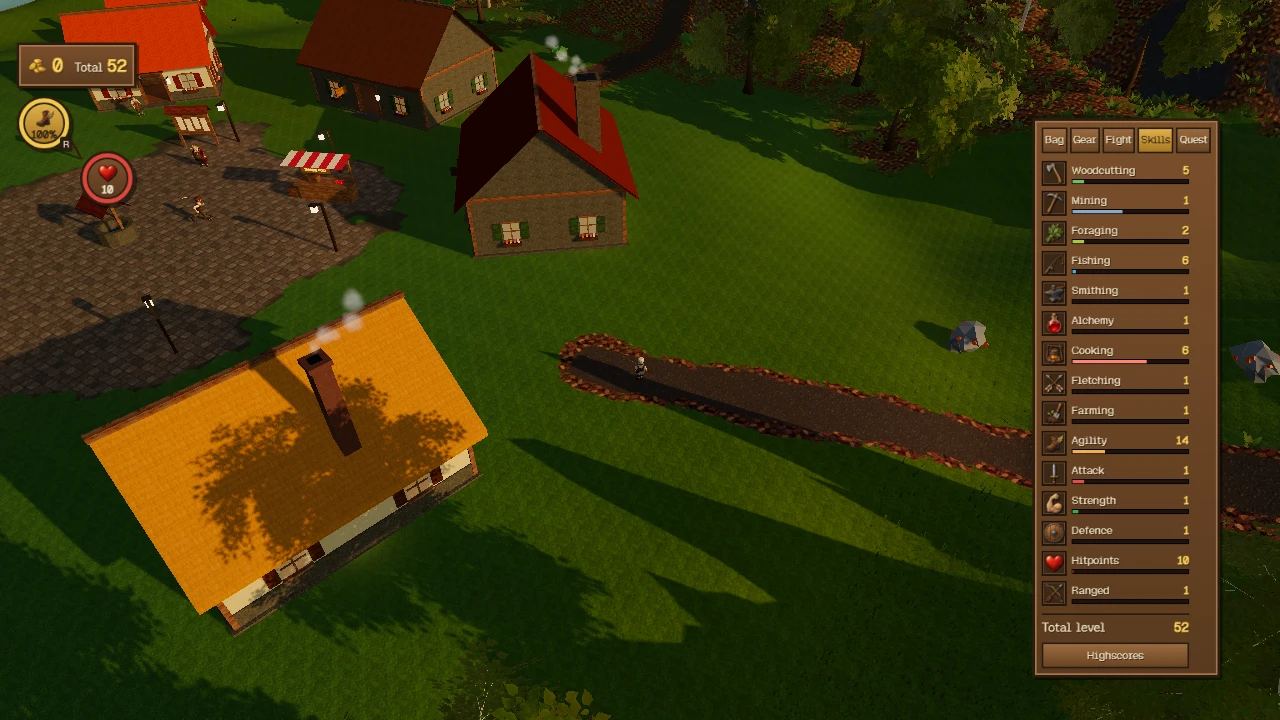 Realm of Crafts: a moment in the game (2 of 3)