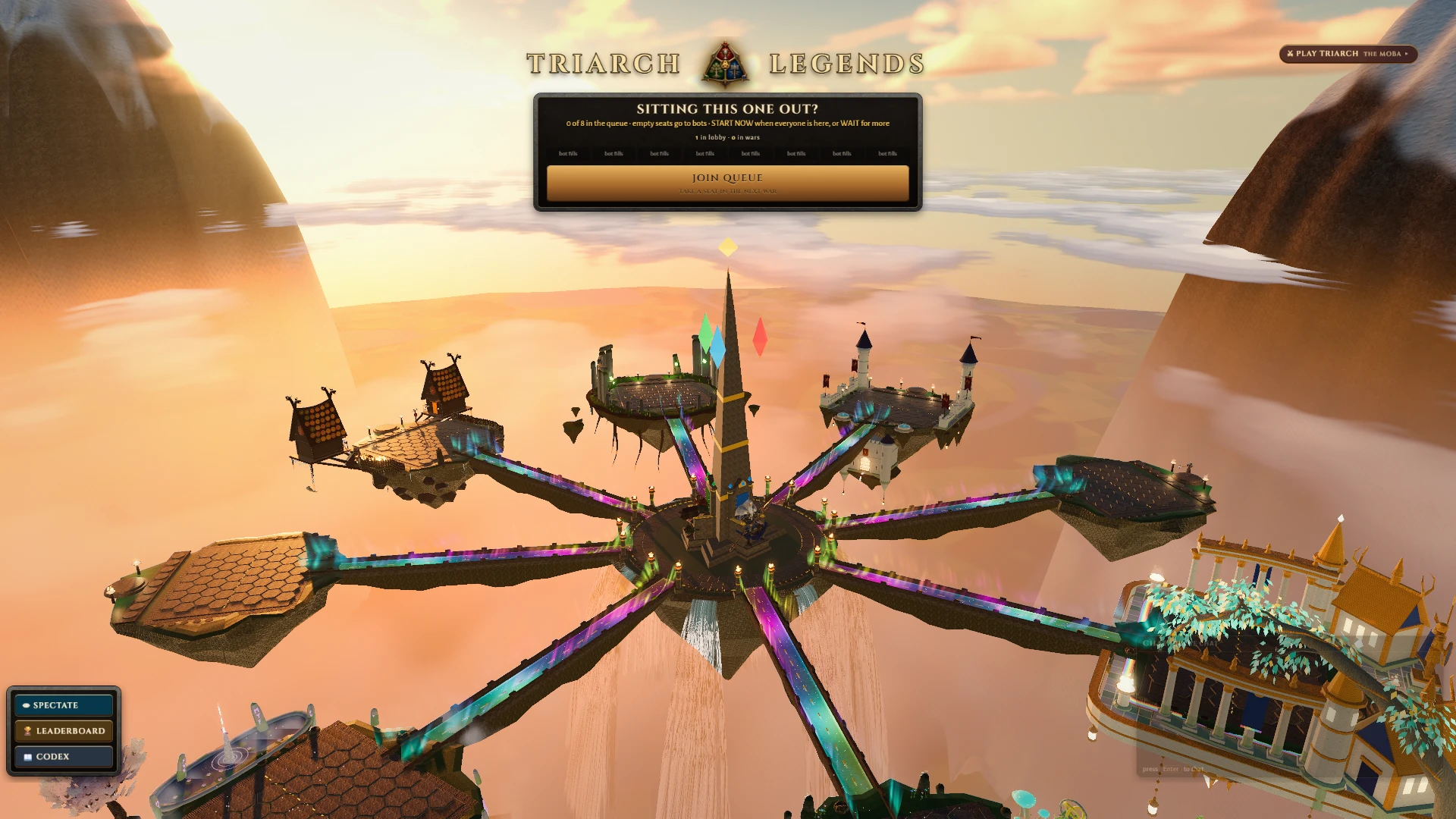 Triarch Legends: a moment in the game (2 of 2)