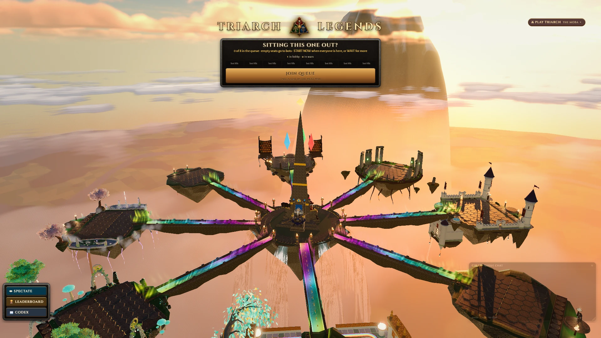Triarch Legends: a moment in the game (1 of 2)