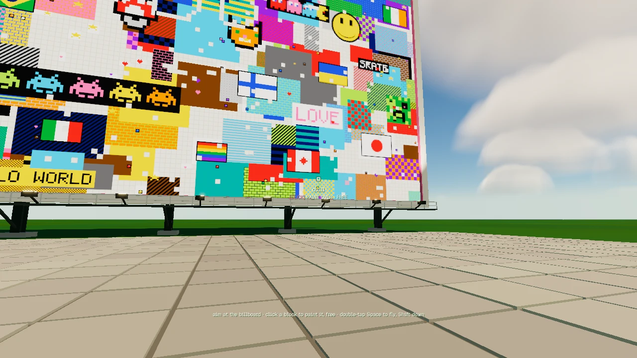 Spawn Community Canvas: a moment in the game (2 of 2)