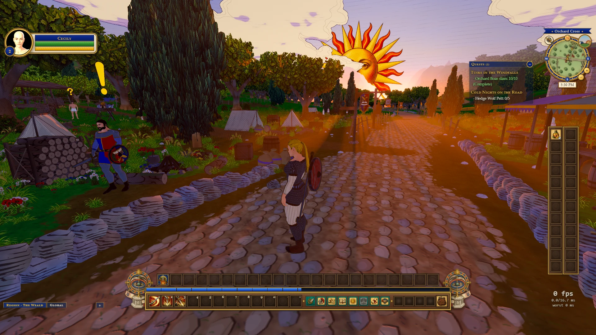 Aurel Online: a moment in the game (1 of 1)