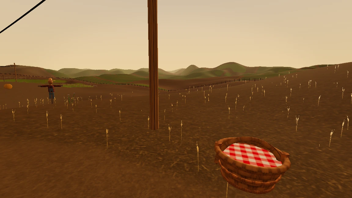 Wheat Field: a moment in the game (5 of 8)