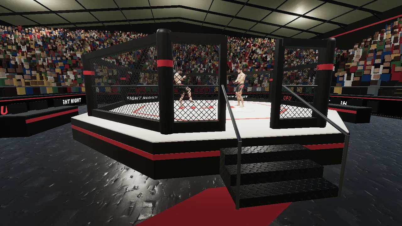 UFU Fighter Manager: a moment in the game (2 of 10)