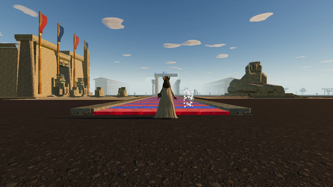 Adventure of Athens: a moment in the game (1 of 2)