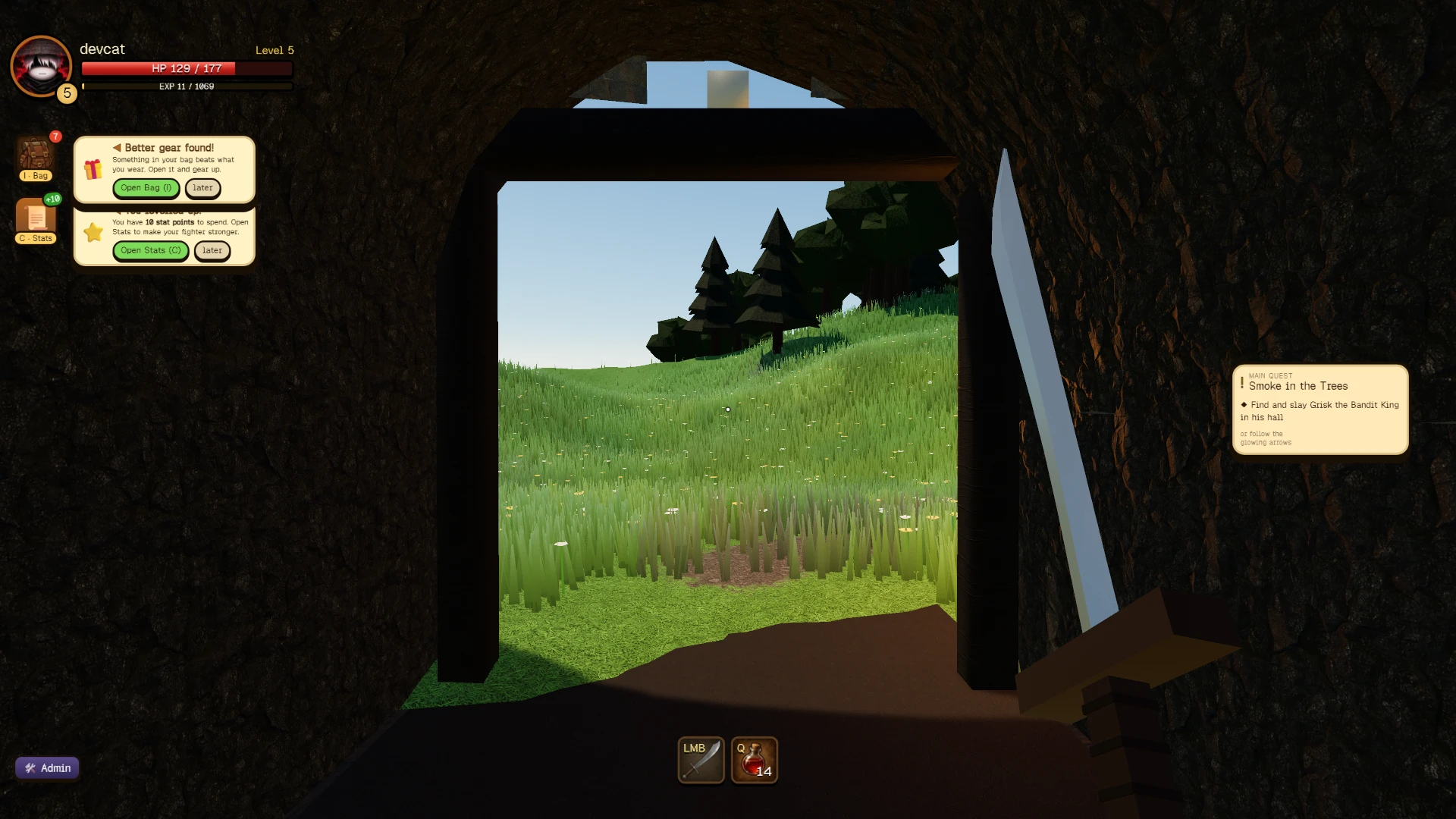 The Hollow Hearth: a moment in the game (1 of 1)