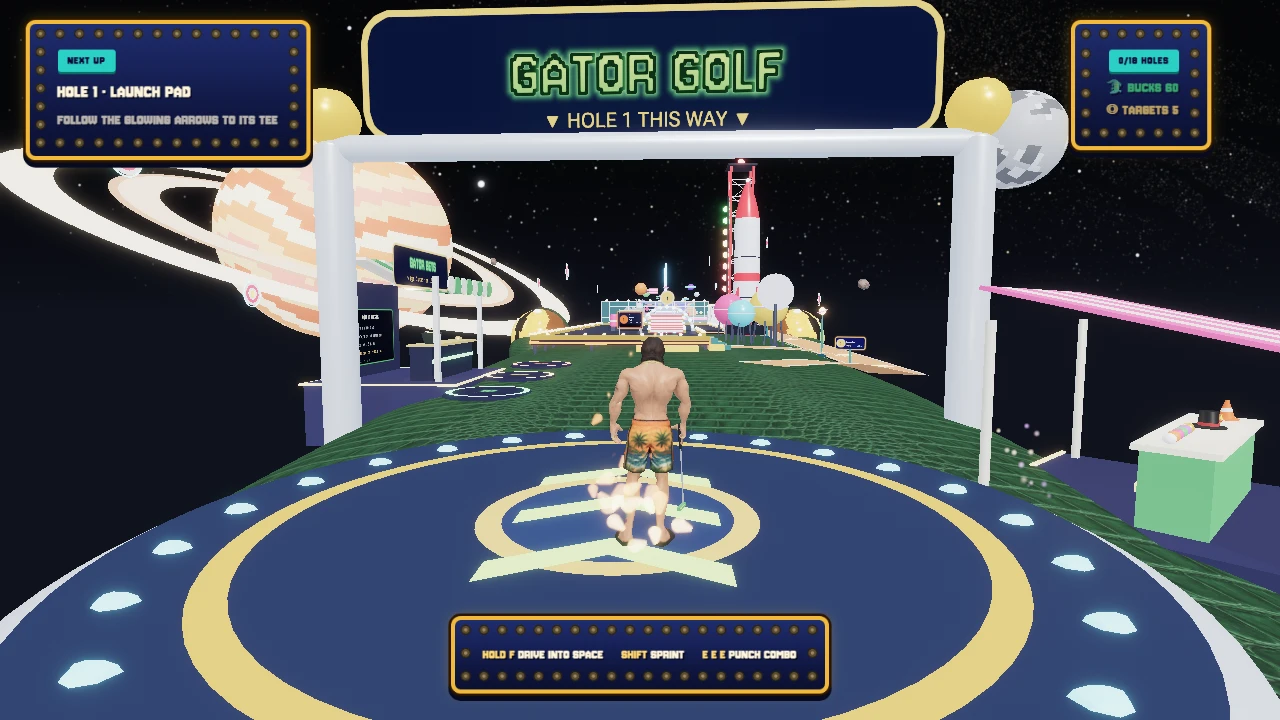 Gator Golf: a moment in the game (1 of 1)