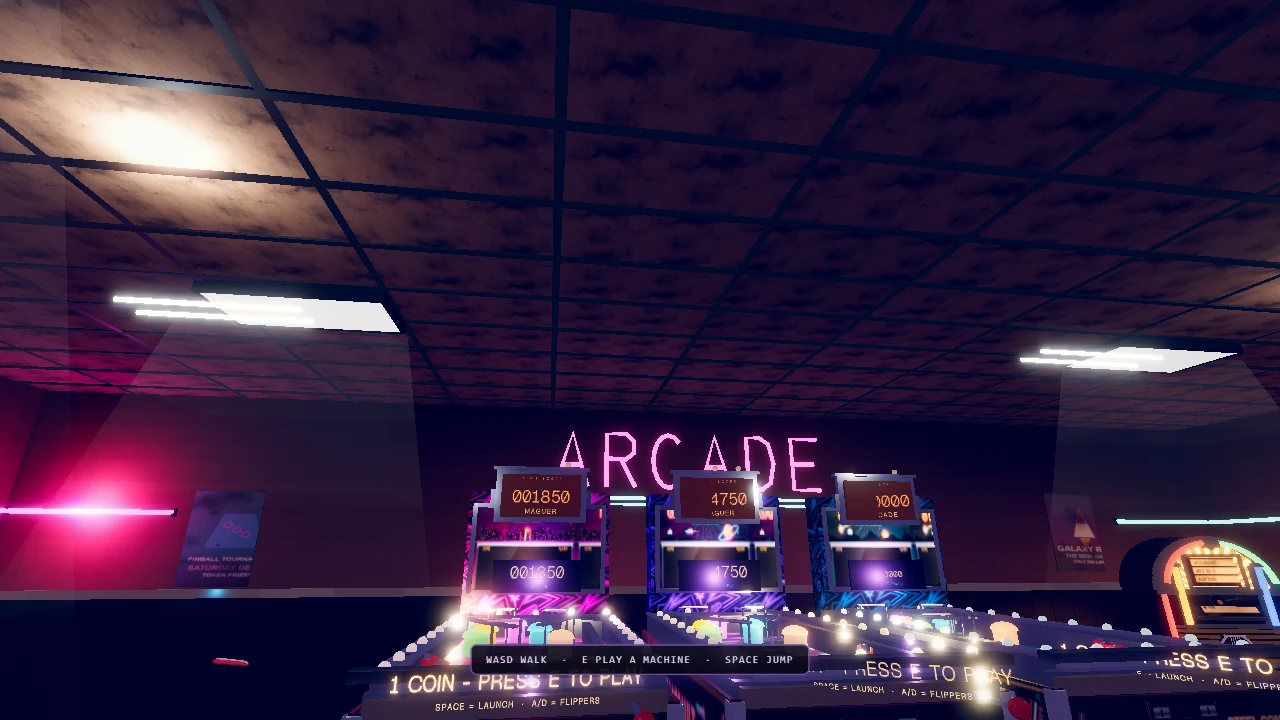 Las Vegas Arcade: a moment in the game (2 of 2)