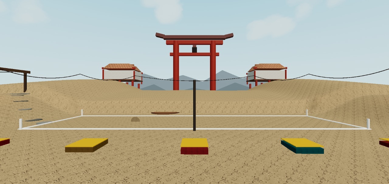 Sumo Volleyball: a moment in the game (8 of 8)