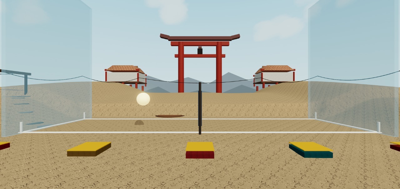 Sumo Volleyball: a moment in the game (1 of 8)
