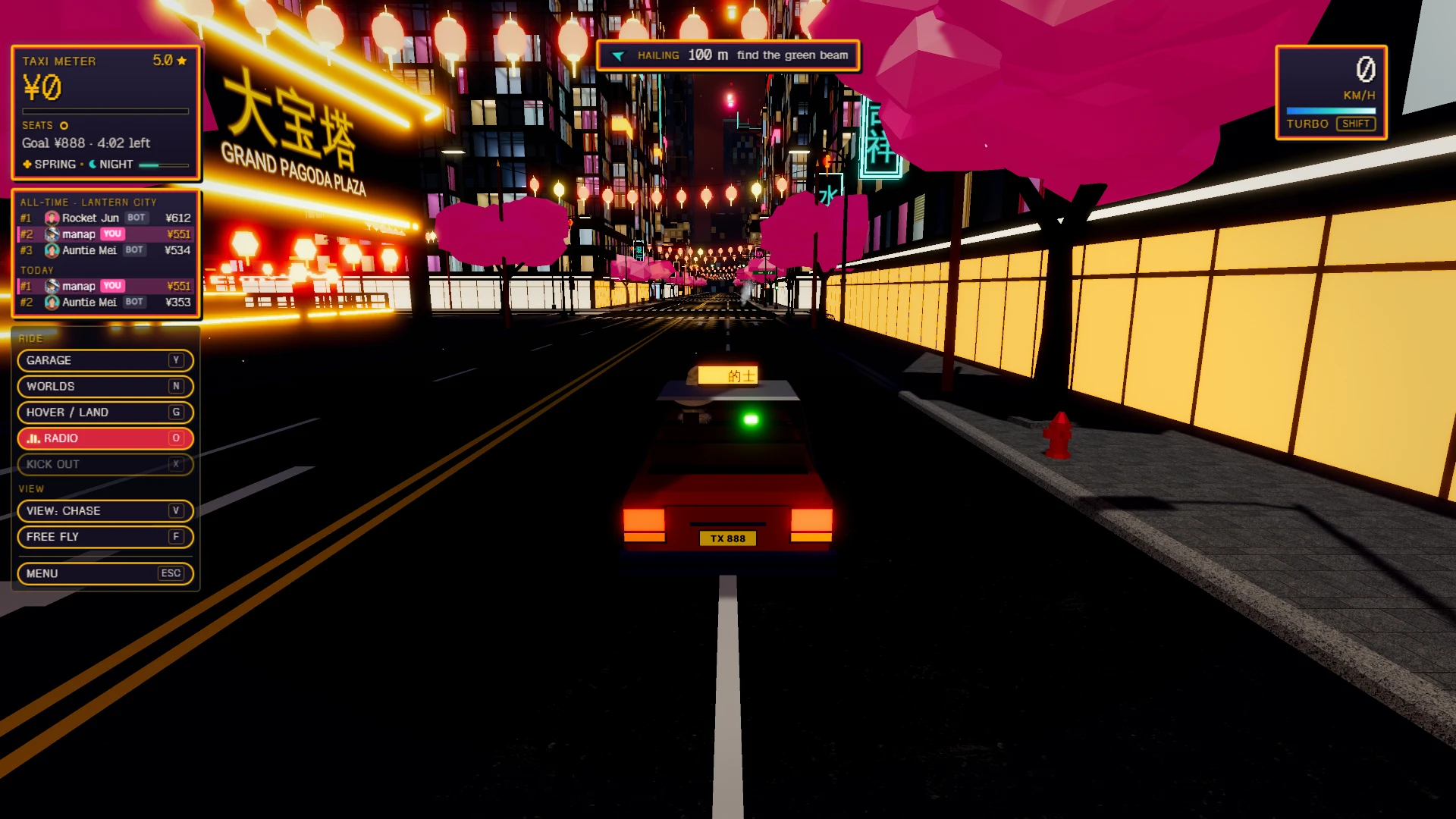 Taxi Driver: a moment in the game (6 of 8)