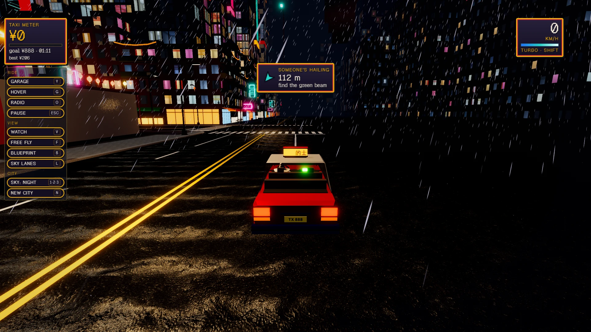 Taxi Driver: a moment in the game (1 of 3)