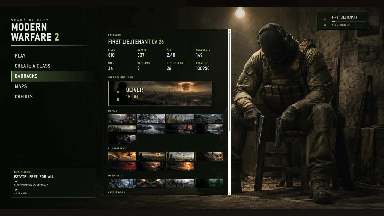 Spawn of Duty: Modern Warfare 2: a moment in the game (5 of 7)