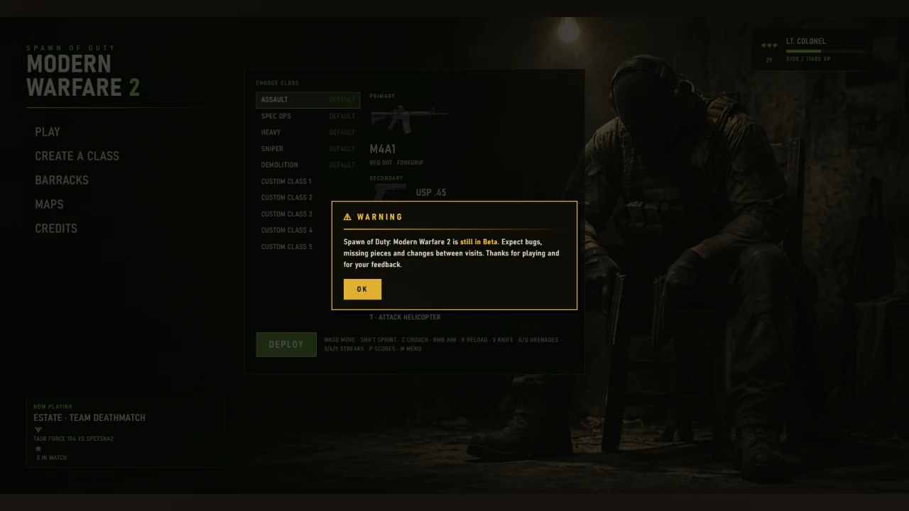 Spawn of Duty: Modern Warfare 2: a moment in the game (3 of 7)