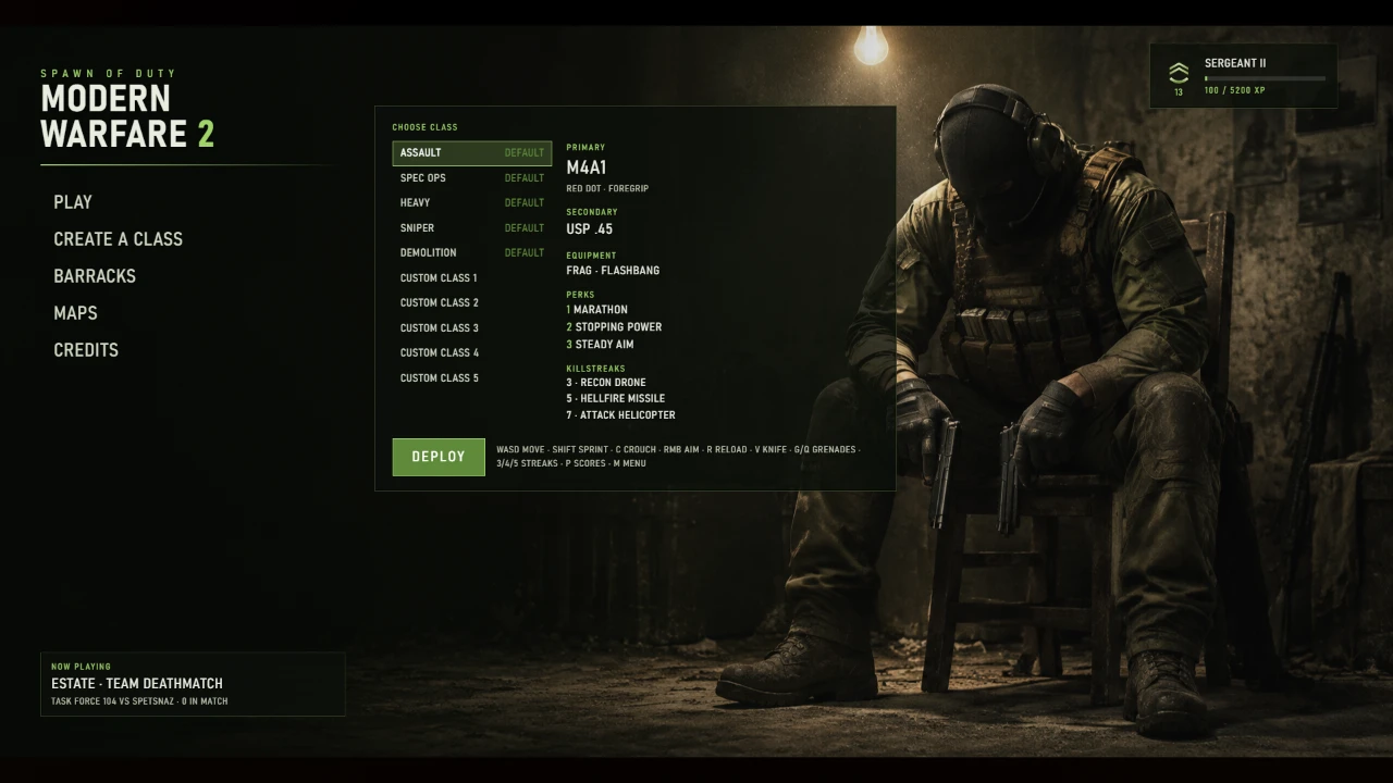 Spawn of Duty: Modern Warfare 2: a moment in the game (2 of 2)
